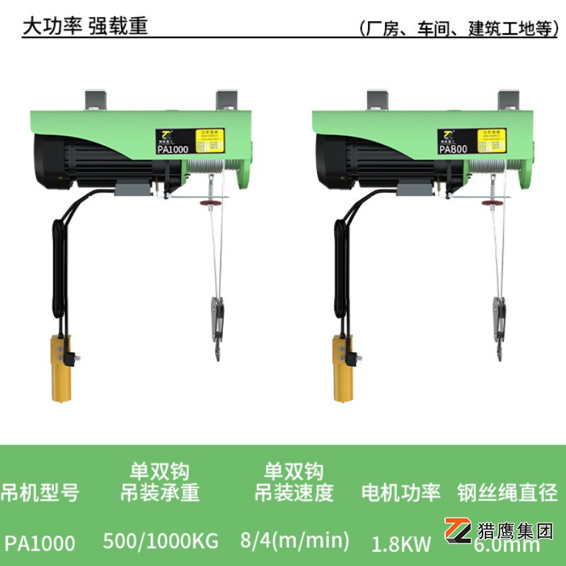 微型電動(dòng)葫蘆使用場(chǎng)景圖解-倉(cāng)庫(kù)/車間/車庫(kù)應(yīng)用方案